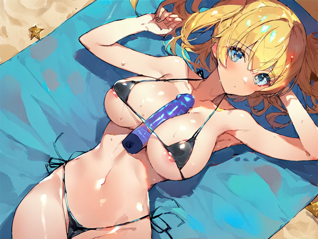 Anime micro-bikini I2V output
